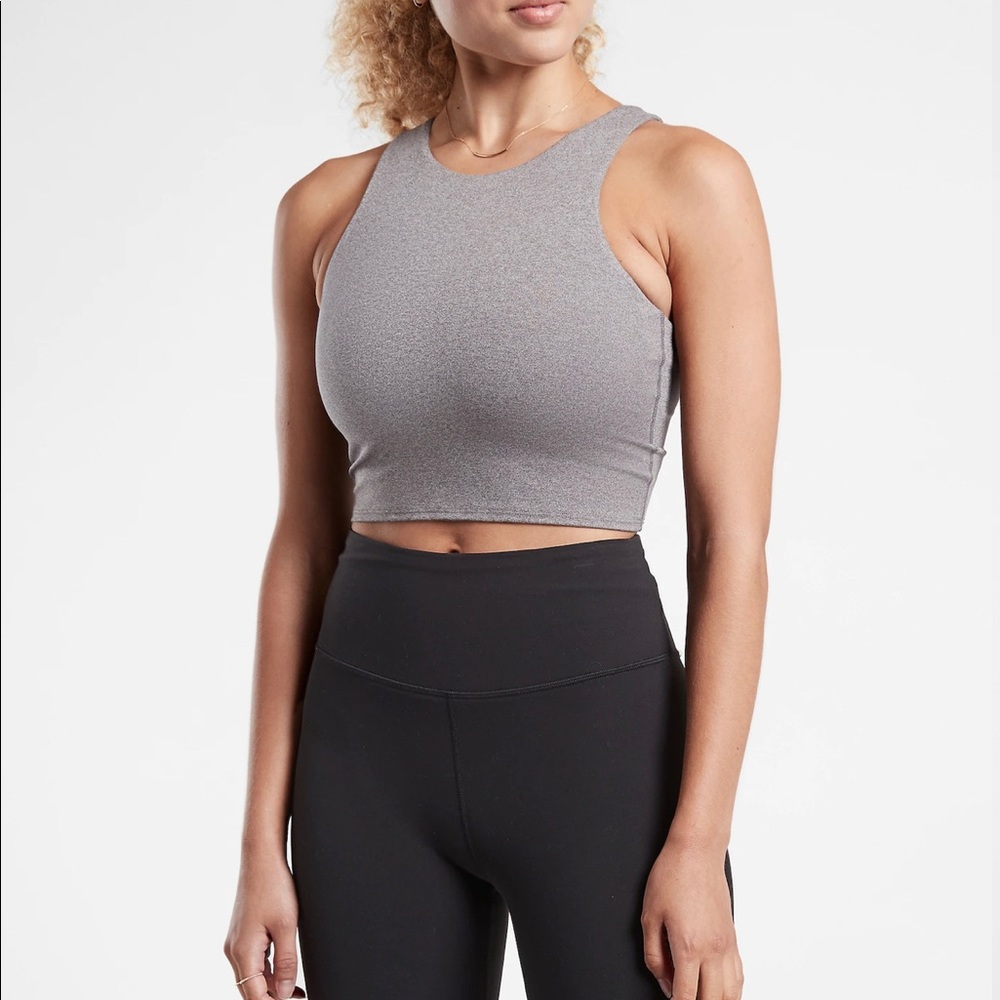 Athleta | NWOT Conscious Crop in Grey A-C